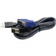 Trendnet 6ft USB/VGA KVM cable - 6ft - TAA Compliance TK-CU06