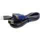 Trendnet 10ft USB/VGA KVM cable - 10ft - TAA Compliance TK-CU10