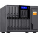QNAP TL-D1600S Drive Enclosure SATA/600 - Mini-SAS Host Interface Tower - 16 x HDD Supported - 16 x SSD Supported - 4 x 2.5" Bay - 12 x 2.5"/3.5" Bay TL-D1600S-US