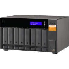 QNAP TL-D800S Drive Enclosure SATA/600 - Mini-SAS Host Interface Tower - 8 x HDD Supported - 8 x SSD Supported - 8 x 2.5"/3.5" Bay TL-D800S-US