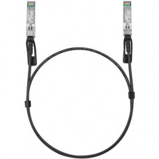 TP-Link 1 Meter 10G SFP+ Direct Attach Cable - 3.28 ft Twinaxial Network Cable for Network Device - First End: 1 x SFP+ Network - Second End: 1 x SFP+ Network - 10 Gbit/s - Black TL-SM5220-1M