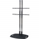 Premier Mounts Display Stand - Up to 63" Screen Support - 160 lb Load Capacity - 84" Height - Floor - Chrome, Black TL84-UFA
