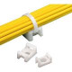 PANDUIT Cable Tie Mount - Natural - 100 Pack - TAA Compliance TM2S6-C