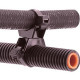 Panduit Cable Tie Mount - Black - 100 Pack - Nylon 6.6 - TAA Compliance TM3-X2-C0Y
