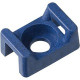 Panduit Cable Tie Mount - Dark Blue - 100 Pack - Polypropylene - TAA Compliance TM3S10-C186