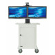 Avteq Dual display mount for TMP-200 cart - TAA Compliance TMP-DUAL-MOUNT