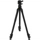 Sabrent 65 Inch Aluminum Tripod With 360 Degree Full Motion Camera Mount (TP-AL65) - 25" to 65" Height - 11 lb Load Capacity - Black TP-AL65