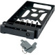 QNAP TRAY-25-BLK01 Drive Bay Adapter Internal - Black - 1 x HDD Supported - 1 x 2.5" Bay - Plastic TRAY-25-BLK01