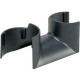 Panduit 1" Bend Radius Control Trumpet - Black - 1 Pack - Acrylonitrile Butadiene Styrene (ABS) - TAA Compliance TRC2HDBL