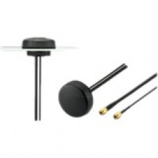 Advantech TREK-Ant-50X Antenna - GPS, GLONASS, Cellular Network, Marine - Black - Screw Mount - RP-SMA Connector - TAA Compliance TREK-ANT-502-GH5E