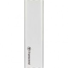 Transcend Drive Enclosure External - Silver - UASP Support - Serial ATA/600, M.2 - USB 3.1 - Aluminum TS-CM42S