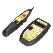 Black Box TVR 10/100/1000 Tester - Twisted Pair Cable Testing, PoE Testing - 4 - Twisted Pair - Gigabit Ethernet - 2Number of Batteries Supported - Battery Included - TAA Compliance TS029A-R5