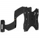 Milestone Av Technologies Chief Thinstall TS118SU - Mounting kit (tilt wall mount, dual swing arm) - Low Profile Mount - for flat panel - black - screen size: 10"-40" - wall-mountable TS118SU