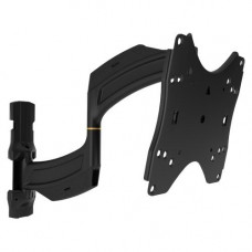 Milestone Av Technologies Chief THINSTALL TS218SU Medium Dual Swing Arm Wall Mount - 18" Extension - Mounting kit (articulating arm) - for flat panel - black - screen size: 32"-55" - wall-mountable TS218SU