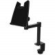 Kantek Desk Mount for iPad, Tablet PC - Aluminum - Black - TAA Compliance TS920