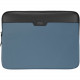 Targus Newport TSS100002GL Carrying Case (Sleeve) for 14" Notebook - Blue - Scratch Resistant Interior, Scuff Resistant Interior, Water Resistant - Twill Nylon, Leatherette, Foam Interior, Plush Interior - 8.7" Height x 12.6" Width x 1"