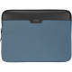 Targus Newport TSS100102GL Carrying Case (Sleeve) for 12" Notebook - Blue - Scuff Resistant, Water Resistant, Scratch Resistant - Twill Nylon Exterior, Leatherette Exterior, Plush Interior, Foam Interior - 8.7" Height x 12.6" Width x 1"