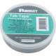 Panduit Hook & Loop Cable Ties - Black - 1 Pack - 40 lb Loop Tensile - Nylon, Polyethylene - TAA Compliance TTR-20R0