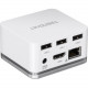 Trendnet Mini USB-C HD Docking Cube - for Notebook/Smartphone - 18.20 W - USB Type C - 4 x USB Ports - 2 x USB 2.0 - 1 x USB 3.0 - Network (RJ-45) - HDMI - Wired TUC-DS1