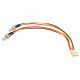 Startech.Com 6in TX3 Fan Power Splitter Cable - 6 - RoHS Compliance TX3SPLITTER