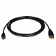 Tripp Lite 6ft USB 2.0 Hi-Speed A to Mini-B Cable A to 5Pin Mini-B, M/M - (A to 5Pin Mini-B M/M) 6-ft. U030-006