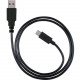 Accell USB-A to C USB 2.0 Cable - 6 ft USB Data Transfer Cable for Computer - First End: 1 x Type A Male USB - Second End: 1 x Type C Male USB - 480 Mbit/s - Black U191B-007B