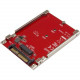 Startech.Com M.2 to U.2 Adapter - M.2 Drive to U.2 (SFF-8639) Host Adapter for M.2 PCIe NVMe SSDs - M.2 Drive Adapter - M.2 PCIe SSD Adapter - Add the fast performance of an M.2 NVMe SSD to your desktop computer or server through a U.2 (SFF-8639) compatib