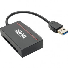 Tripp Lite USB 3.1 Gen 1 to Cfast 2.0 and SATA III Adapter USB-A 5 Gbps 6in - 1 x HDD Supported - Serial ATA/600 - USB 3.1 - Acrylonitrile Butadiene Styrene (ABS) U338-CF-SATA-5G