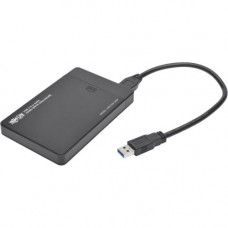 Tripp Lite USB 3.0 SuperSpeed External Hard Drive Enclosure SATA UASP 2.5in - 1 x Total Bay - 1 x 2.5" Bay - Serial ATA/600 - USB 3.0 U357-025-UASP