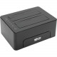 Tripp Lite Quick Dock U439-002-CG2 Drive Dock External - Black - 2 x HDD Supported - 2 x SSD Supported - 2 x Total Bay - 2 x 2.5"/3.5" Bay - UASP Support - Serial ATA/600 - USB 3.1 Type C U439-002-CG2
