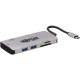Tripp Lite U442-DOCK5-GY Docking Station - for Notebook/Tablet/Smartphone - 100 W - USB Type C - 3 x USB 3.0 - Network (RJ-45) - HDMI - Thunderbolt - Wired U442-DOCK5-GY