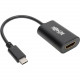 Tripp Lite USB C to HDMI Video Adapter Converter, 4K x 2K, M/F, USB-C to HDMI, USB Type-C to HDMI, USB Type C to HDMI 6in - 1 x HDMI - Mac, Chrome OS U444-06N-HD4K6B