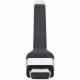 Tripp Lite USB-C/VGA Video Cable - 5" USB-C/VGA Video Cable for Video Device, Monitor, MacBook Pro, Notebook, Tablet, Smartphone, PC, Digital Signage Player, Chromebook - First End: 1 x Type C Male USB - Second End: 1 x 15-pin HD-15 Female VGA - 5 Gb