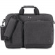 Solo Urban Carrying Case (Briefcase) for 15.6" Notebook - Gray, Black - Damage Resistant - Polyester Body - Handle, Shoulder Strap, Backpack Strap - 12.5" Height x 17" Width x 5" Depth - 1 Each UBN310-10