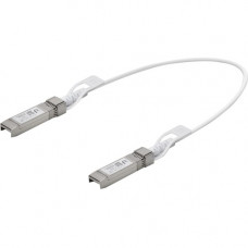 UBIQUITI Direct Attach Copper Cable, SFP+, 10Gbps, 0.5 Meter - 1.64 ft SFP+ Network Cable for Network Device - First End: 1 x SFP+ Network - Second End: 1 x SFP+ Network - 10 Gbit/s - 30 AWG UC-DAC-SFP+