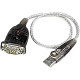 ATEN UC232A USB to Serial Cable Adapter - 1.15 ft Serial Data Transfer Cable - Type A Male USB - DB-9 Male Serial UC232A-AT