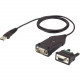 ATEN USB to RS-422/485 Adapter - 3.94 ft Serial/USB Data Transfer Cable for Notebook, Camera, Alarm - First End: 1 x Type A Male USB - Second End: 1 x DB-9 Male Serial - 921.6 kbit/s - Black - 1 UC485