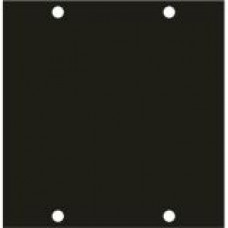 Middle Atlantic Products UCP Blanking Panel - Black - 3.1" Height - 3.4" Width - 0.1" Depth UCPB1