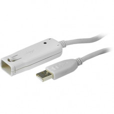 ATEN 1-Port USB 2.0 Extender Cable-TAA Compliant - 39.37 ft USB Data Transfer Cable - First End: 1 x Type A Male USB - Second End: 1 x Type A Female USB - 1 Pack UE2120