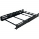 Startech.Com 2U Fixed 19" Adjustable Depth Universal Server Rack Rails - For Server - Steel - Black - RoHS, TAA Compliance UNIRAILS2U