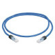 Panduit Cat.6 U/UTP Network Cable - 95 ft Category 6 Network Cable for Network Device - First End: 1 x RJ-45 Male Network - Second End: 1 x RJ-45 Male Network - 23 AWG - Blue - 1 - TAA Compliance UPRBU95