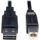 Tripp Lite 6ft USB 2.0 High Speed Cable Reverisble A to B M/M - (Reversible A to B M/M) 6-ft. - RoHS, TAA Compliance UR022-006