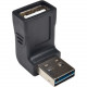 Tripp Lite USB 2.0 High Speed Adapter Reversible A to Up Angle A M/F - (Reversible A to Up Angle A M/F) - RoHS Compliance UR024-000-UP
