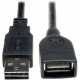 Tripp Lite 6in USB 2.0 High Speed Extension Cable Reversible A to A M/F - (Reversible A to A) 6-in. - RoHS Compliance UR024-06N