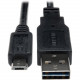 Tripp Lite 6in USB 2.0 High Speed Cable Reversible A to 5Pin Micro B M/M - (Reversible A to 5Pin Micro B M/M) 6-in. - RoHS Compliance UR050-06N