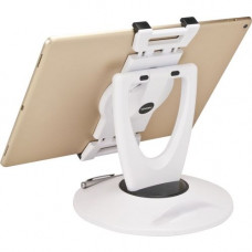 Ergoguys DELUXE IPAD PRO TABLET STATION WITH SLOT WHITE - Up to 12.1" Screen Support - Desktop - White US-5025W