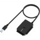 Sabrent IDE/SATA/USB Data Transfer Cable - IDE/SATA/USB Data Transfer Cable for Hard Drive - SATA/IDE - 20 Pack USB-DS12-PK20