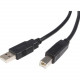 Startech.Com High Speed Certified USB 2.0 - USB cable - 4 pin USB Type A (M) - 4 pin USB Type B (M) - 3ft ( USB / Hi-Speed USB ) - Type A Male USB - Type B Male USB - 3ft - Black - RoHS Compliance USB2HAB3