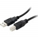 Startech.Com 30 ft Active USB 2.0 A to B Cable - M/M - 1 x Type A Male USB - Black - RoHS Compliance USB2HAB30AC