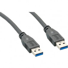 ENET USB Data Transfer Cable - 15 ft USB Data Transfer Cable - Type A Male USB - Type A Male USB - Black USB3.0MA2-15F